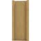 Ekena Millwork 7 1/2-in W x 14-in D x 18-in H Balboa Slat Rough Cedar Woodgrain TimberThane Outlooker, Primed Tan OUTUR075X14X18BOA24RCPR - alternate 6